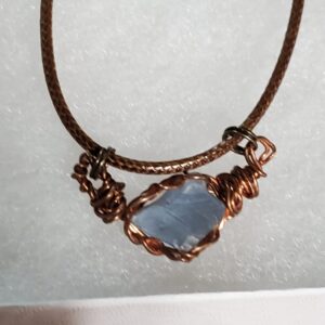 Adirondack Blue Calcite Necklace